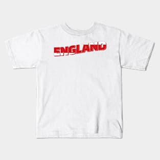 England Vintage style retro souvenir Kids T-Shirt